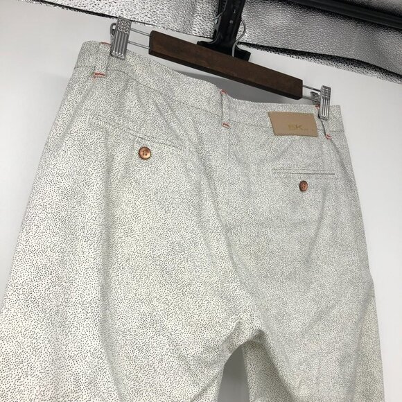 Eva Kayan EK Jeans Chino Trousers in white  with black dots ZPP87 Naturel sz 40 - Picture 5 of 15